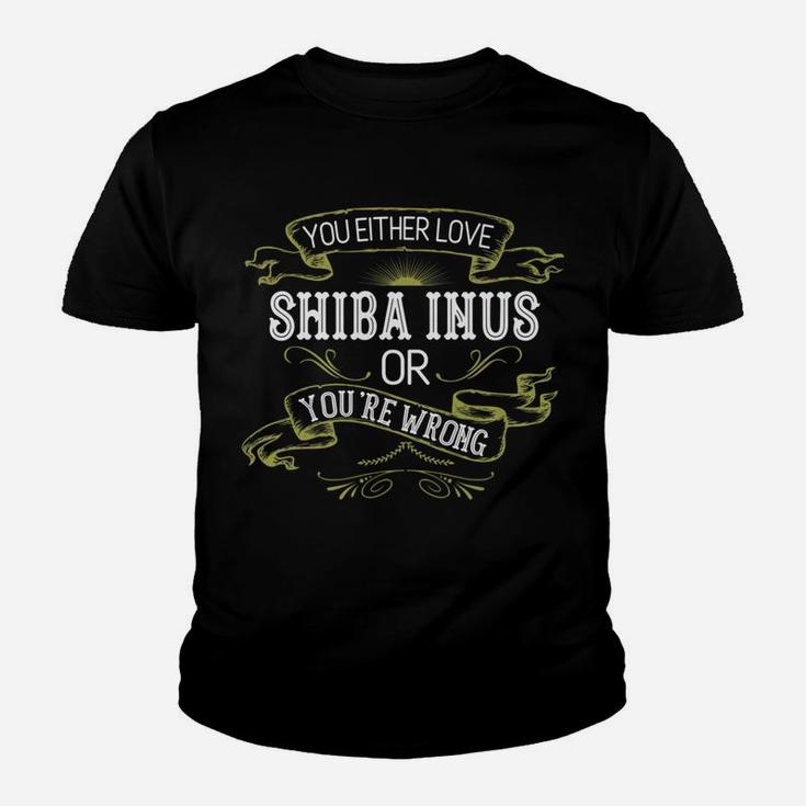 Funny Shiba Inu Meme Dog Breed Mama Dad Owner Kid T-Shirt