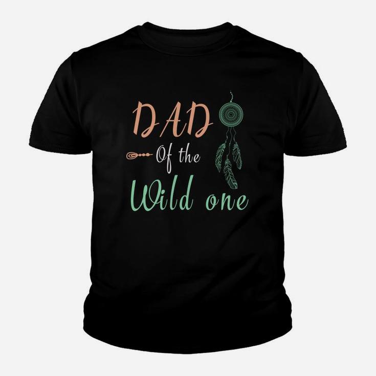 Funny Shirt Cute Dad Of The Wild One Thing 1st Birthday Kid T-Shirt