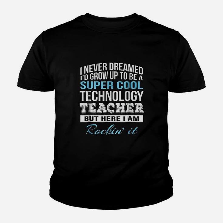 Funny Super Cool Technology Teacher Gift Kid T-Shirt
