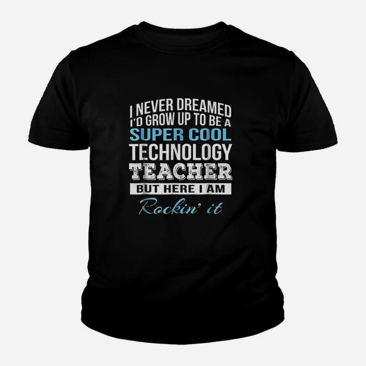 Funny Super Cool Technology Teacher Kid T-Shirt