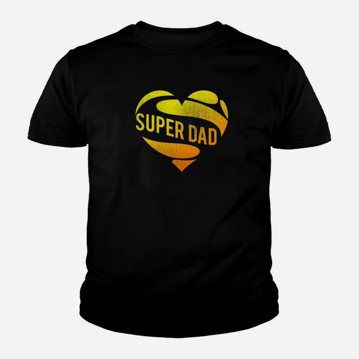 Funny Super Dad Superhero Fathers Day Fathers Vintage Gift Premium Kid T-Shirt