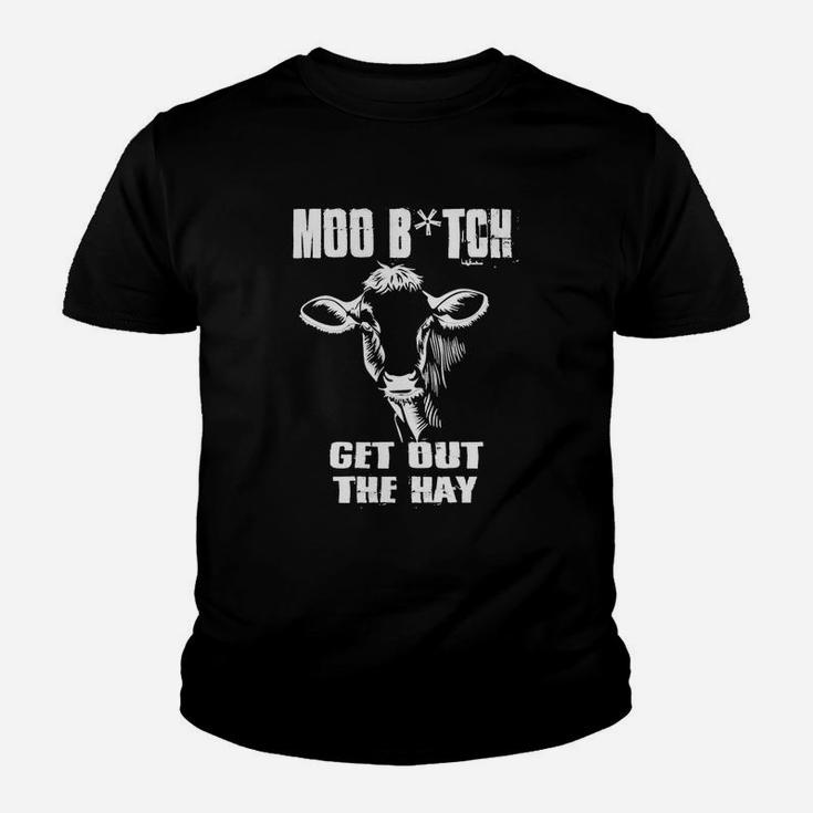 Funny Tshirt For Farmers Who Love Cows Kid T-Shirt