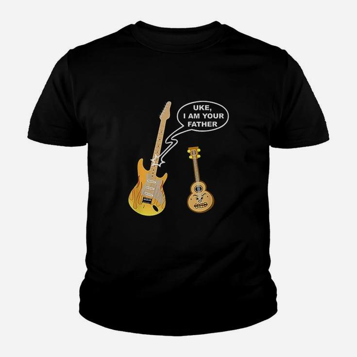 Uke I Am Your Father Ukulele Funny Guitar Kid T-Shirt | Seseable UK