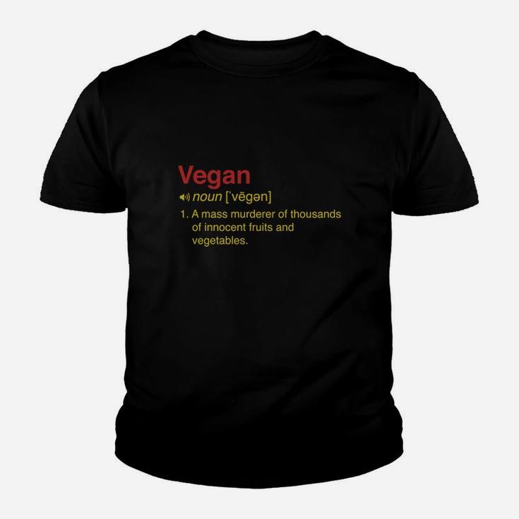 Funny Vegan Definition Kid T-Shirt