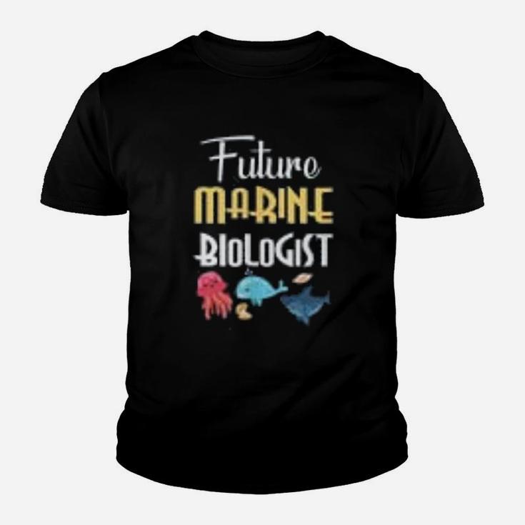 Future Marine Biologist Ocean Student Biology Gift Kids Biology Pun Kid T-Shirt