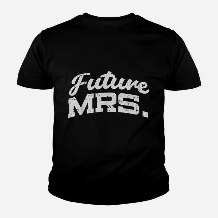 Future Mrs Funny Bride Bachelorette Party Fiancee Gift Kid T-Shirt