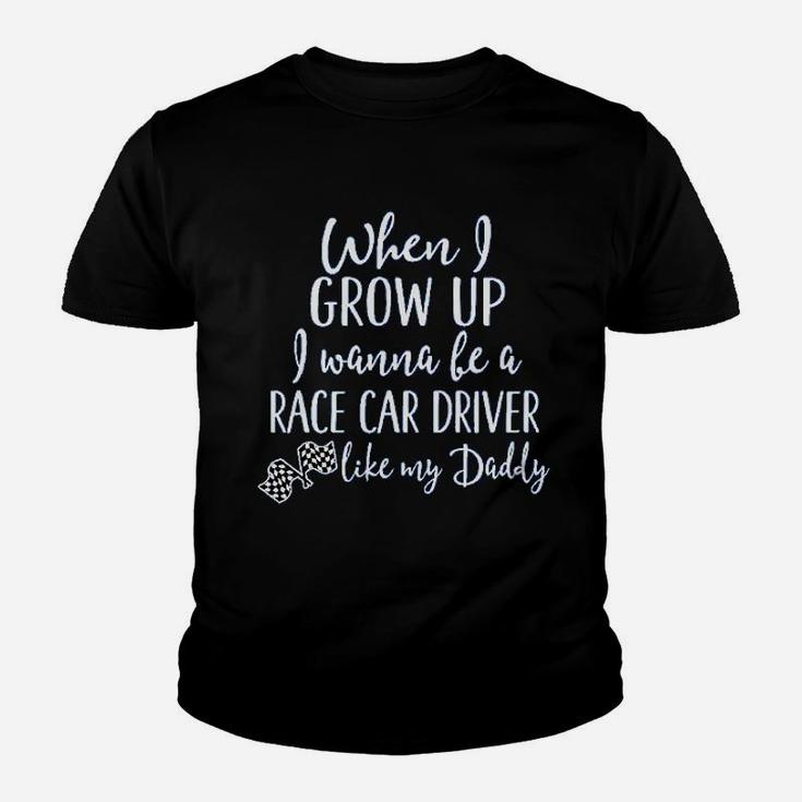 Future Race Car Driver Like Daddy Kid T-Shirt