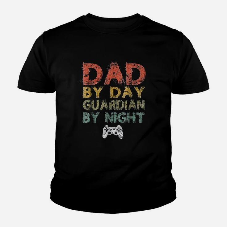 Gamer Dad Dad By Day Guardian By Night Gaming Kid T-Shirt