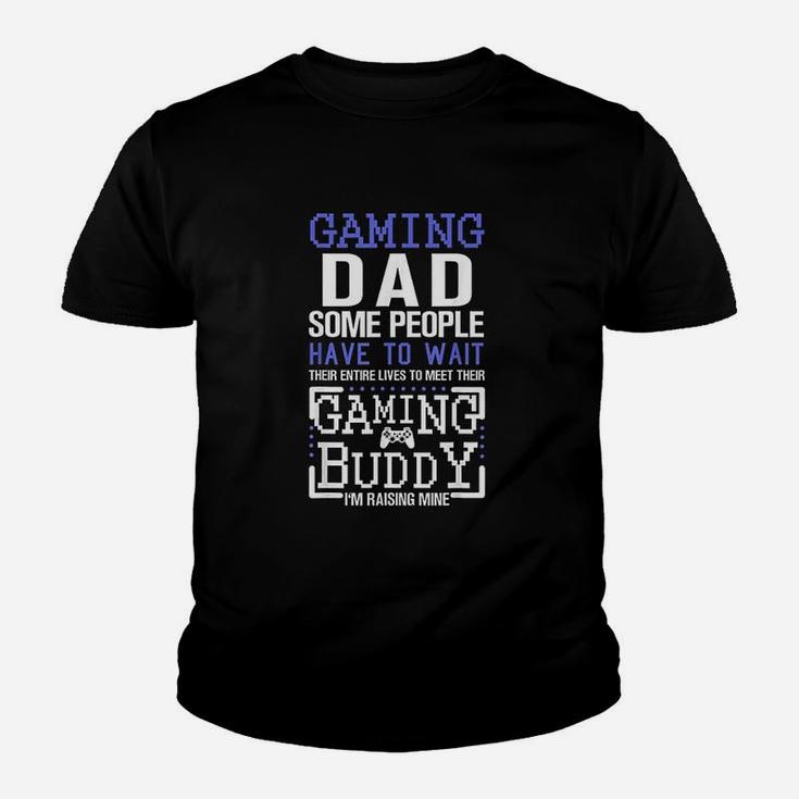 Gaming Dad Funny Father Kid Matching Kid T-Shirt