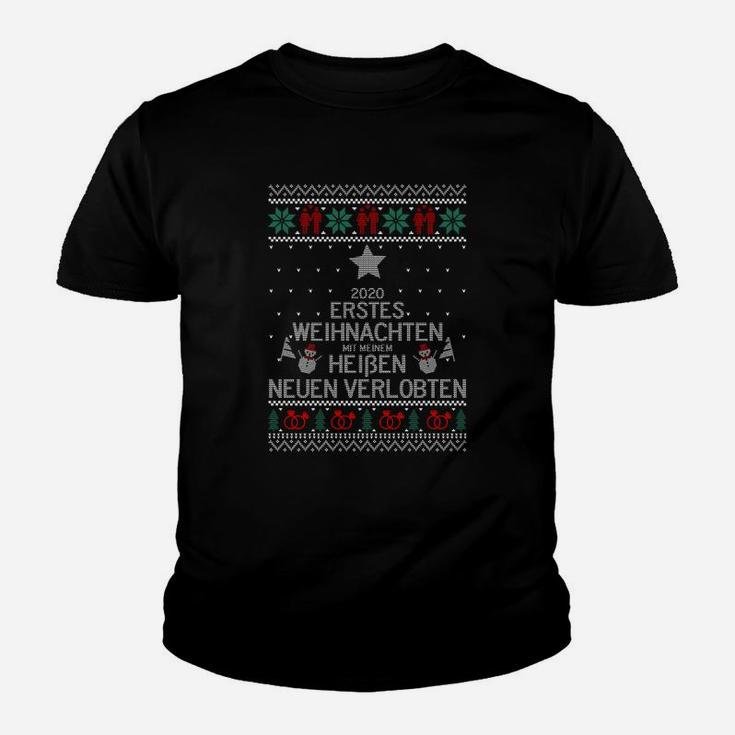 Ge 2020 Erstes Weihnachten Verlobten Kinder T-Shirt