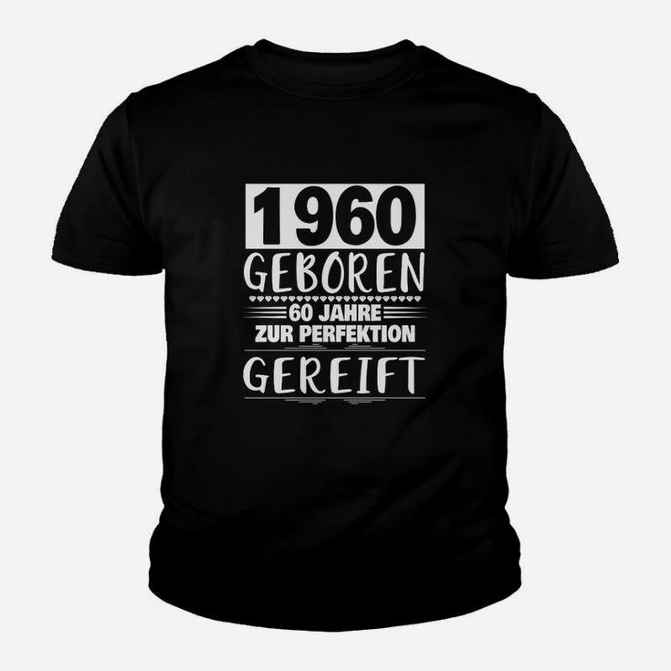 Geburtstags 60 Jahre 1960 60 Geburtstag Kinder T-Shirt