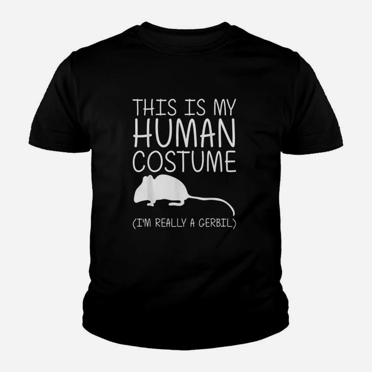 Gerbil Easy Halloween Human Costume Gnawer Pet Diy Gift Kid T-Shirt