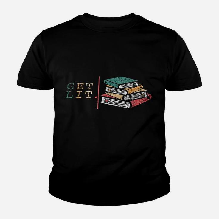 Get Lit Reading Books Kid T-Shirt