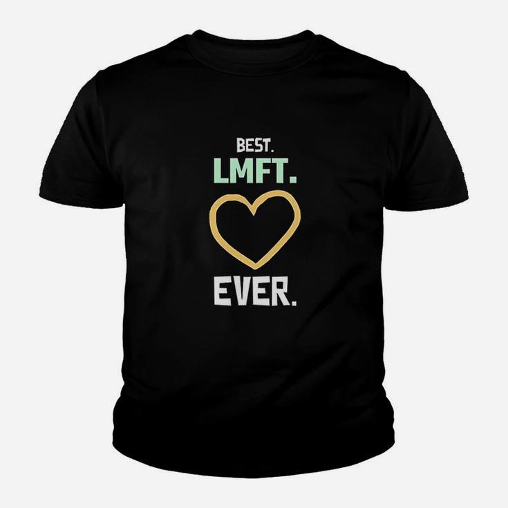 Gift For Lmft Licensed Marriage And Family Therapist Heart Kid T-Shirt