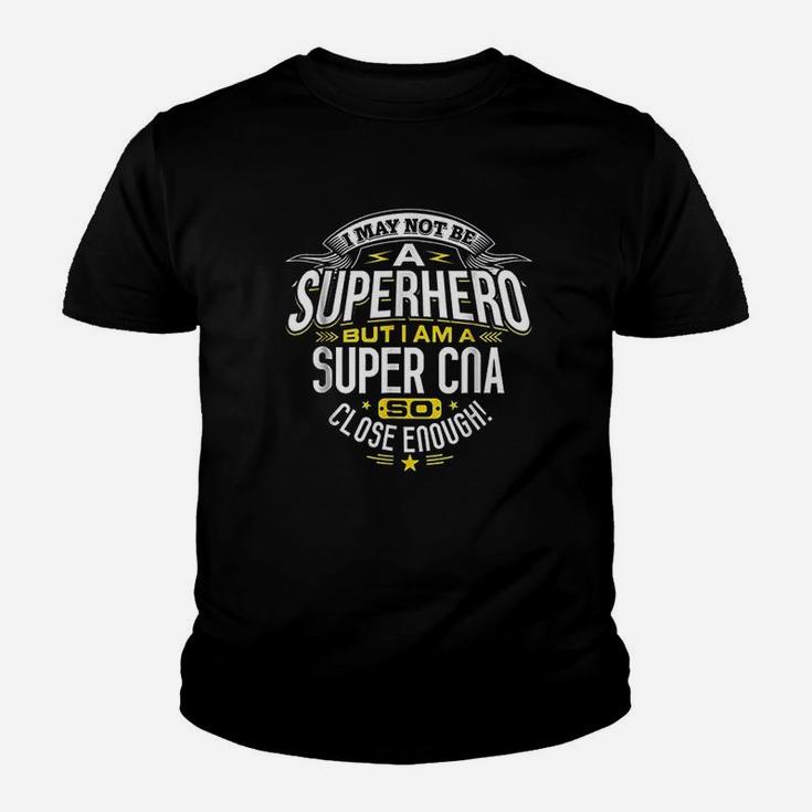 Gift Idea Superhero Certified Nursing Assistant Kid T-Shirt