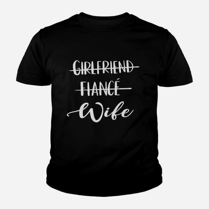 Girlfriend Fiance Wife, best friend christmas gifts, gifts for your best friend, gift for friend Kid T-Shirt