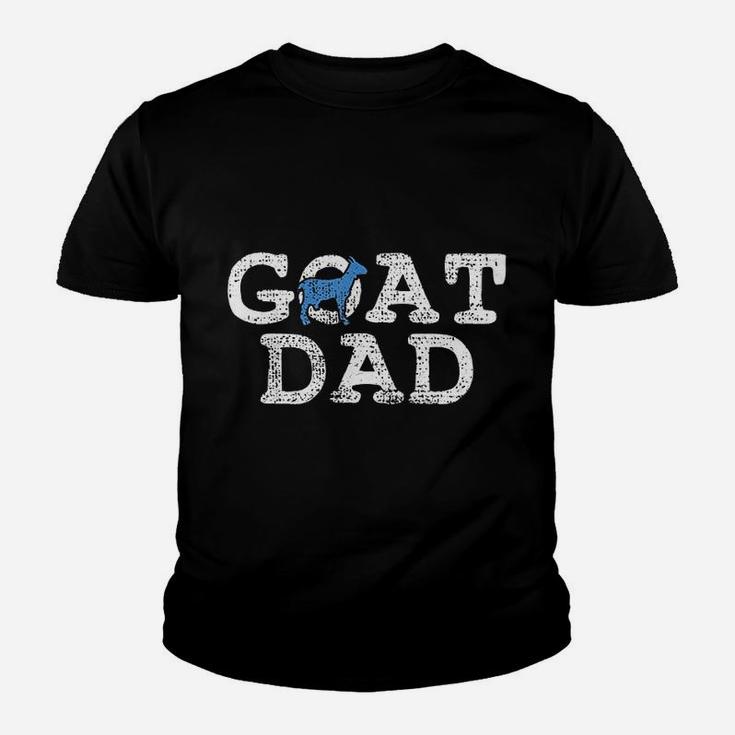 Goat Dad Fathers Day Farmer Gift Kid T-Shirt