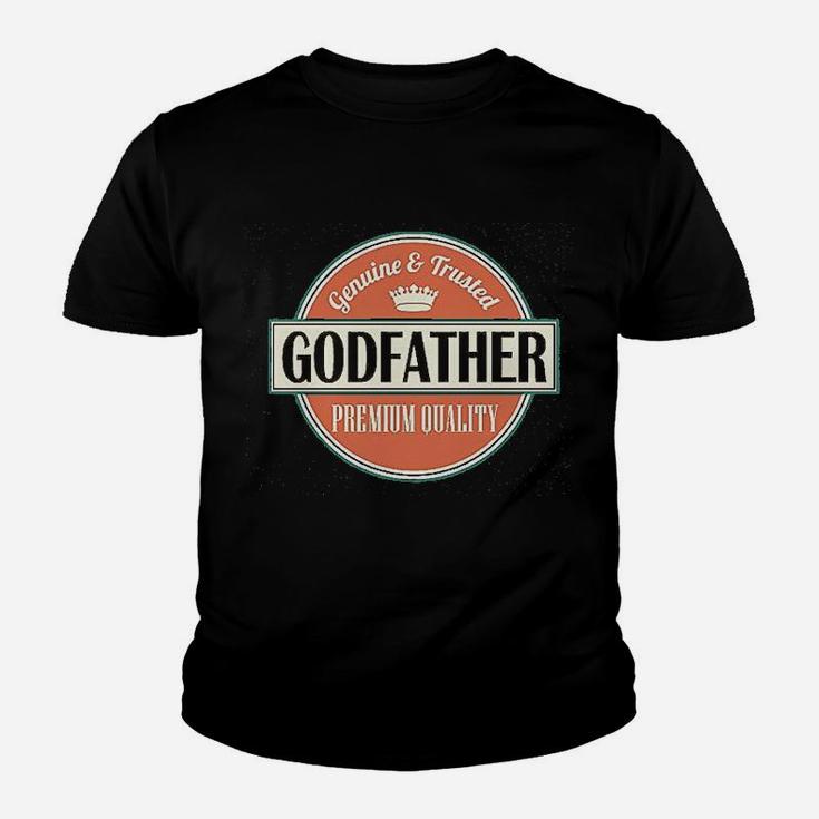 Godfather Fathers Day Vintage Gift Kid T-Shirt