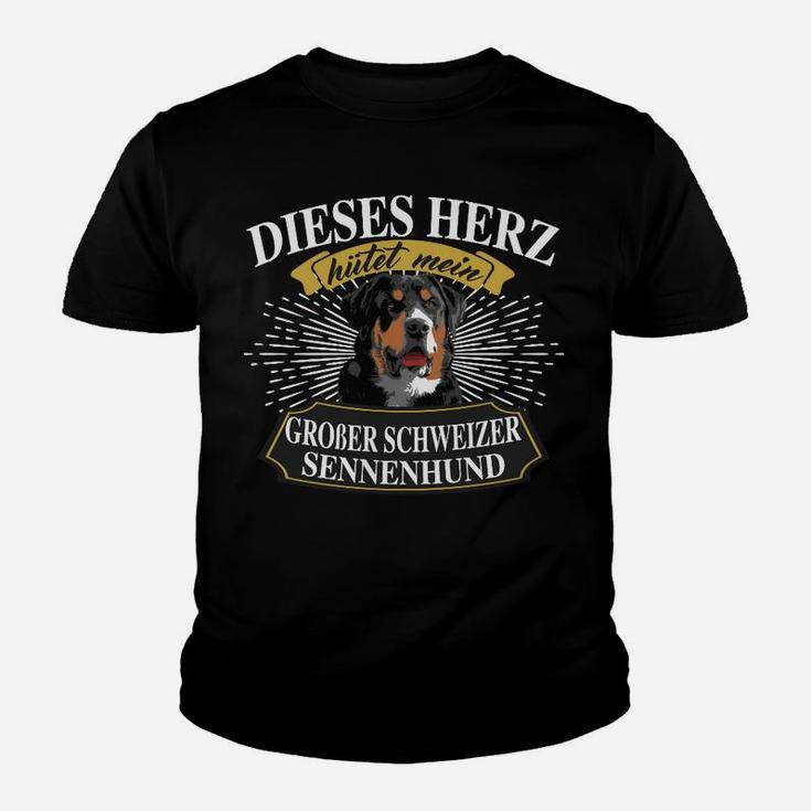 Gr Schwein Sennenhund Hütet Mein Herz Kinder T-Shirt