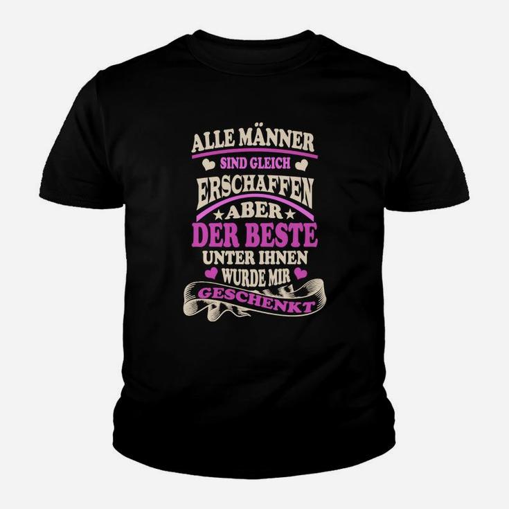 Grafik-Kinder Tshirt Männer, 'Beste Geschenk' Spruch - Einzigartiges Design