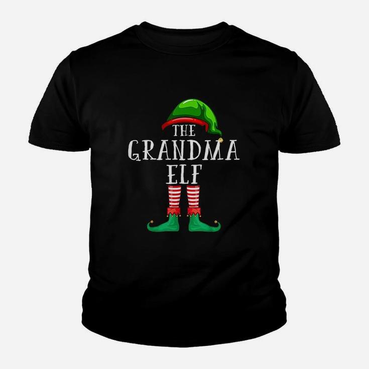 Grandma Elf Christmas Kid T-Shirt