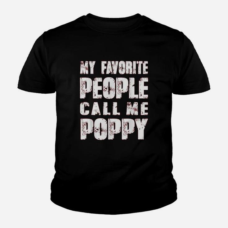 Grandpa Gifts Dad Gifts My Favorite People Call Me Kid T-Shirt
