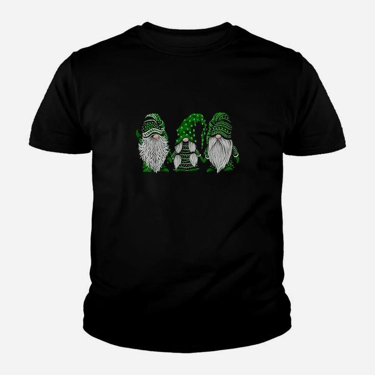 Green Sweater Gnome St Patrick's Day Irish Gnome Kid T-Shirt