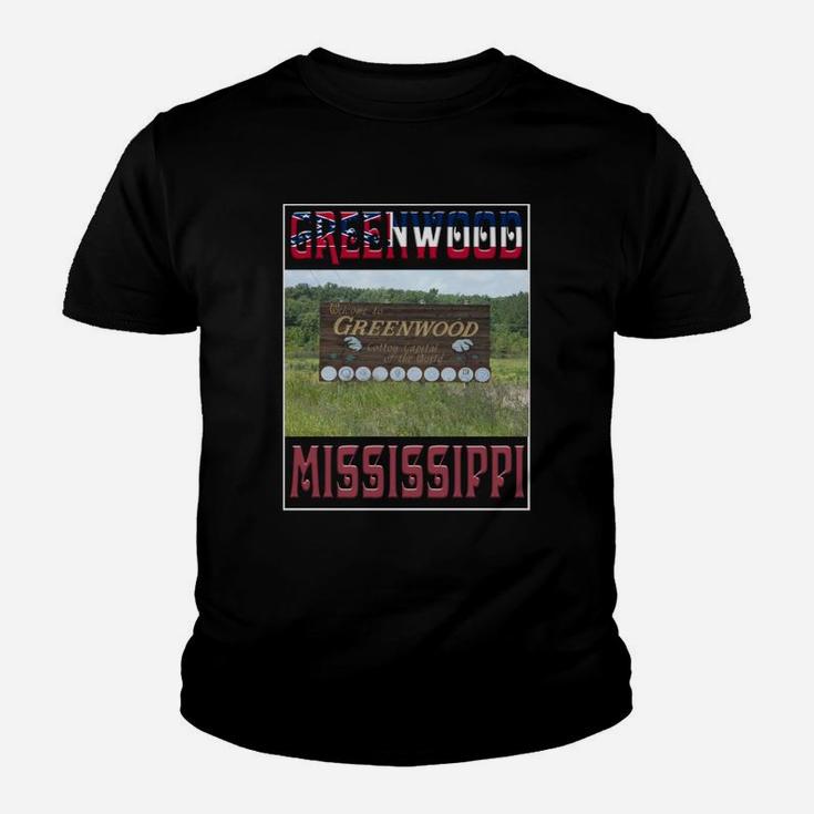 Greenwood-mississippi Kid T-Shirt