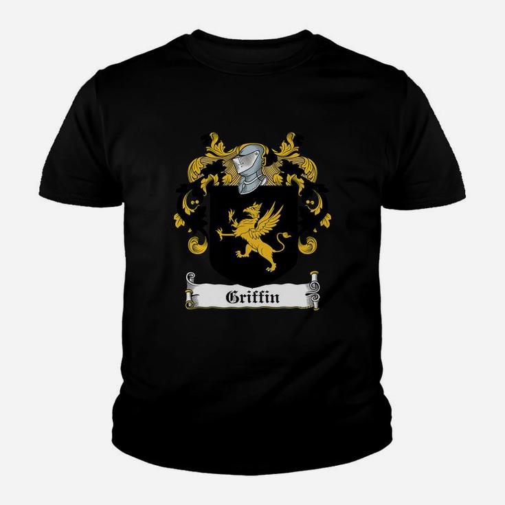 Griffin Coat Of Arms Irish Family Crests Kid T-Shirt
