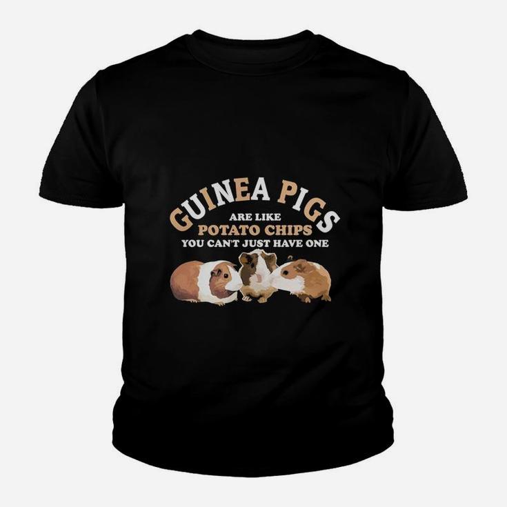 Guinea Pigs Are Like Potato Chips Guinea Pig T-shirt Kid T-Shirt