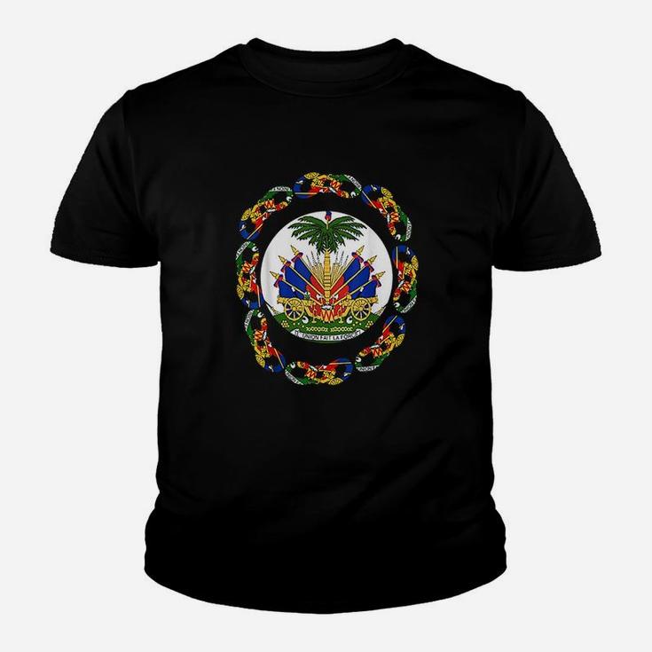 Haitian Pride For Haiti Flag Day Gift Ayiti Chains Zoe Kid T-Shirt