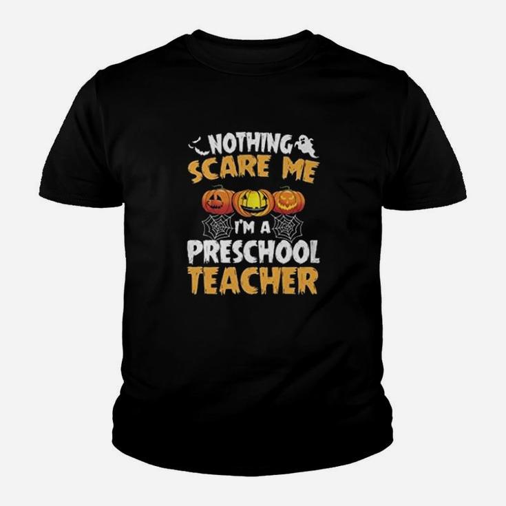 Halloween Preschool Teacher Kid T-Shirt