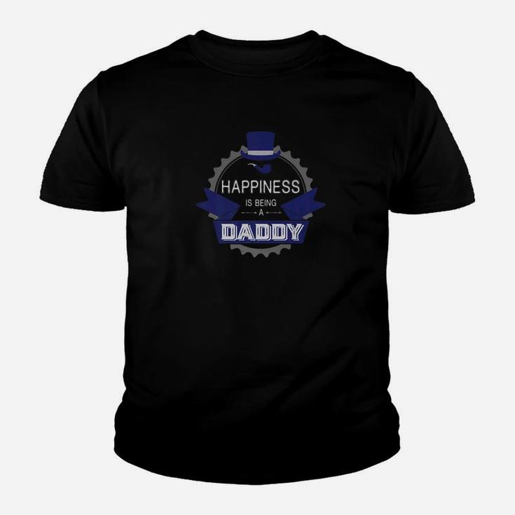 Happiness Is Being A Daddy Fathers Day Dad Grandpa Gift Men Premium Kid T-Shirt