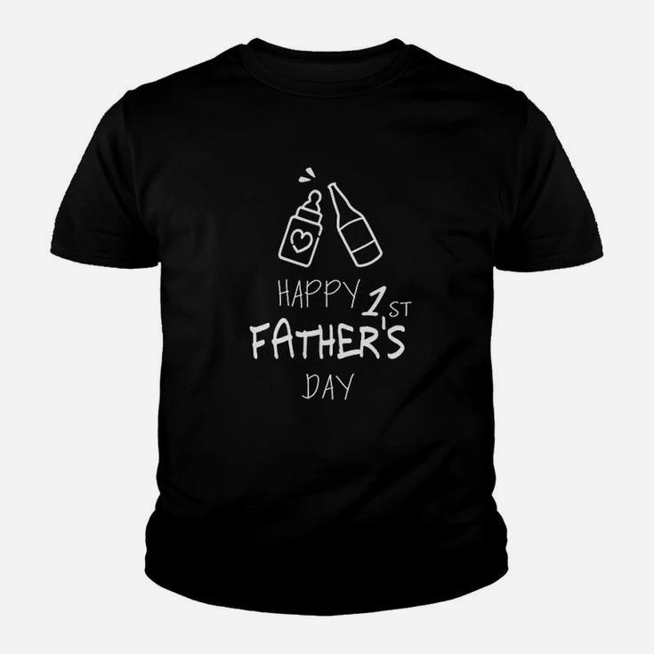 Happy 1st Fathers Day Love, dad birthday gifts Kid T-Shirt