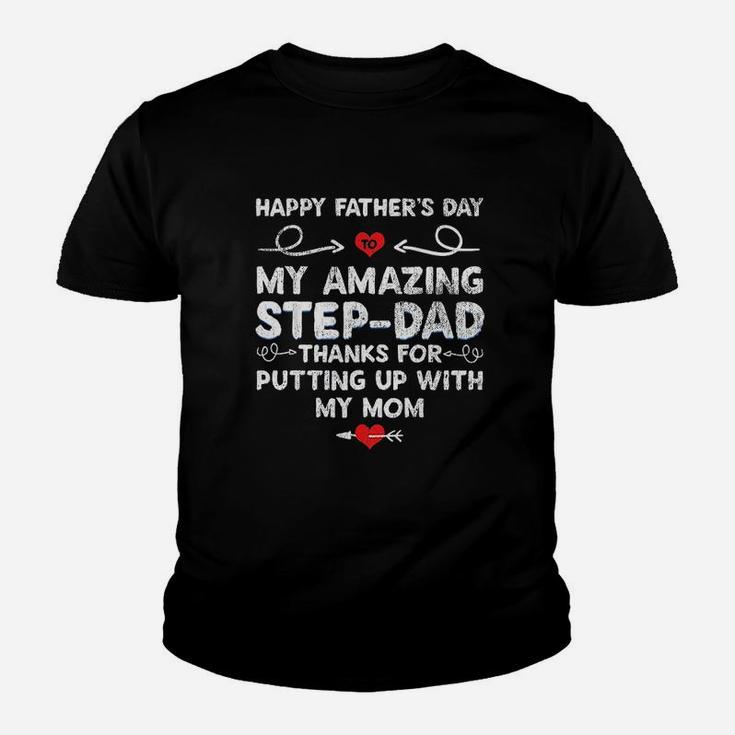 Happy Father Day To My Amazing Step Kid T-Shirt