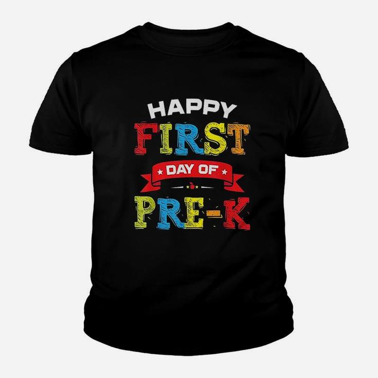 Happy First Day Of Prek Teacher Students Preschool Kid T-Shirt