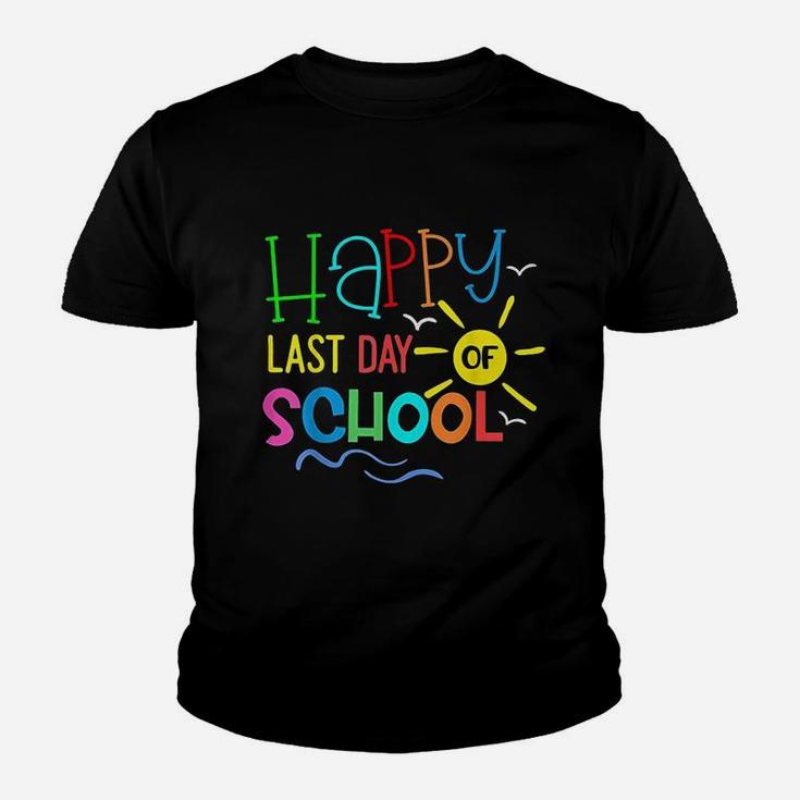 Happy Last Day Of School Teacher Student Graduation Kid T-Shirt