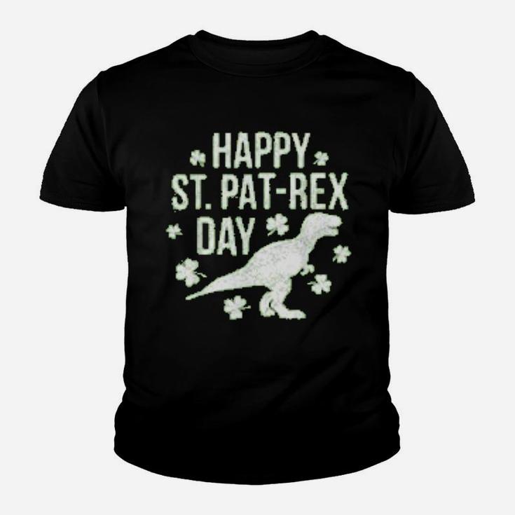 Happy St Pat Rex Day St Patrick Patrex Dinosaur Gift Kid T-Shirt