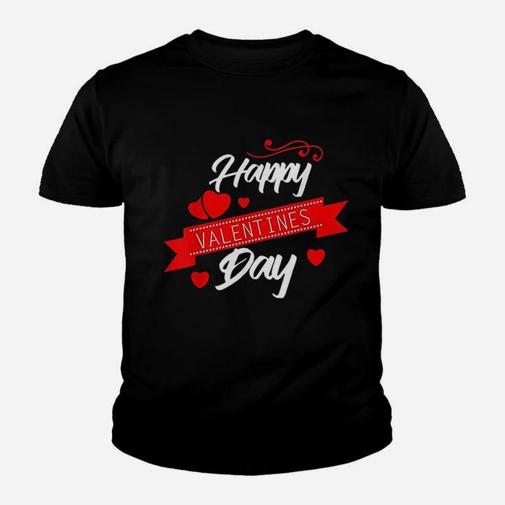 Happy Valentines Day Valentine Celebration Love Couples Gift Kid T-Shirt
