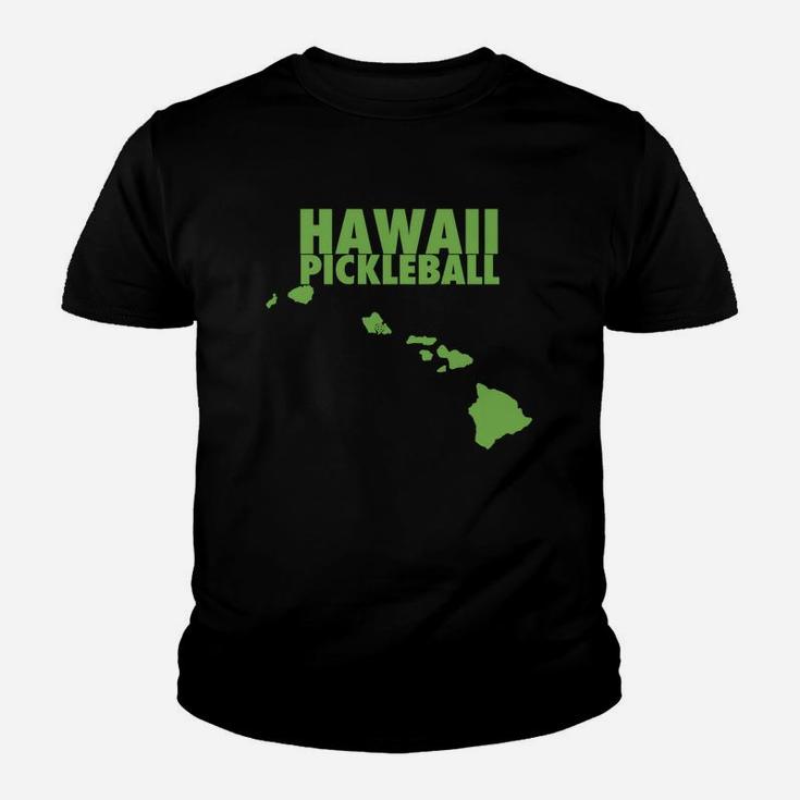 Hawaii Pickleball Funny And Cute Pickleball Tee Shirt Kid T-Shirt