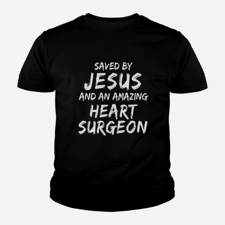 Heart Surgery Saved By Jesus Christian Medical Zipper Kid T-Shirt