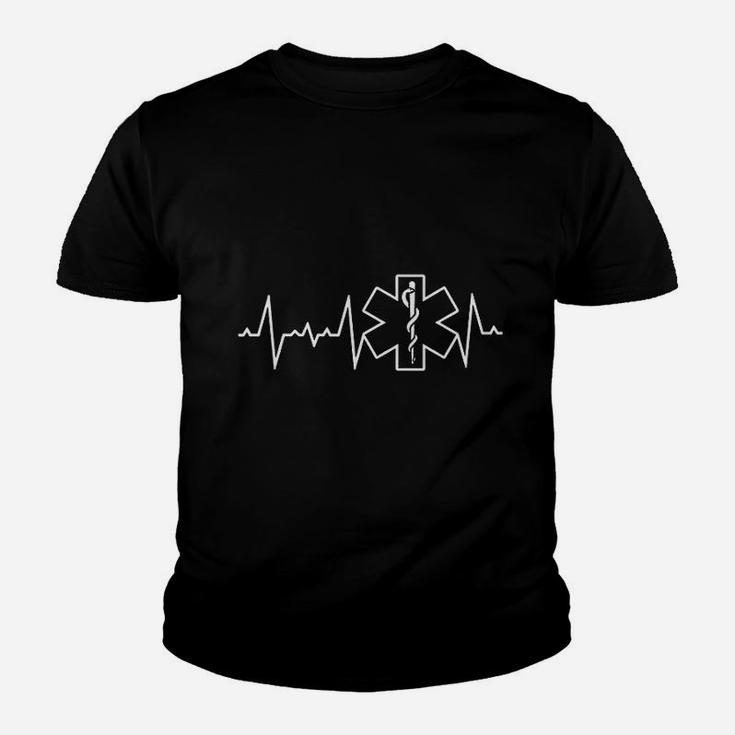 Heartbeat Ems Emt First Responder Hero T Shirt Tshirt