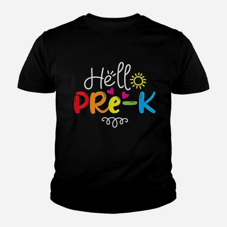 Hello Fun Back To School Teacher Student Gift Kid T-Shirt