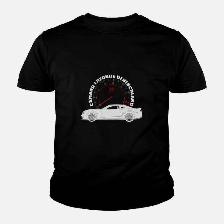 Herren Kinder Tshirt: Auto Tachometer Design, Motorsport Motiv Tee