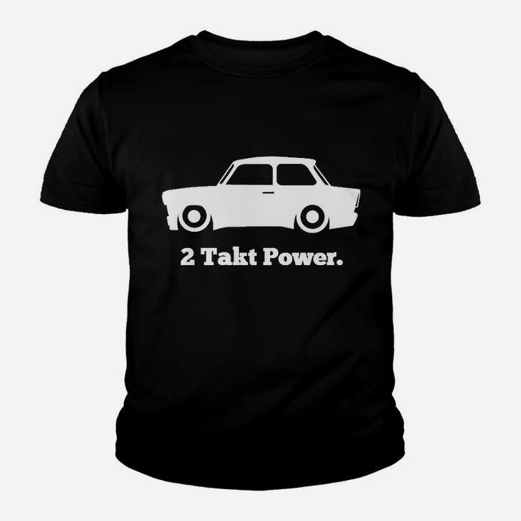 Herren Kinder Tshirt Klassisches Auto 2 Takt Power Motiv, Retro Fahrzeug Fans