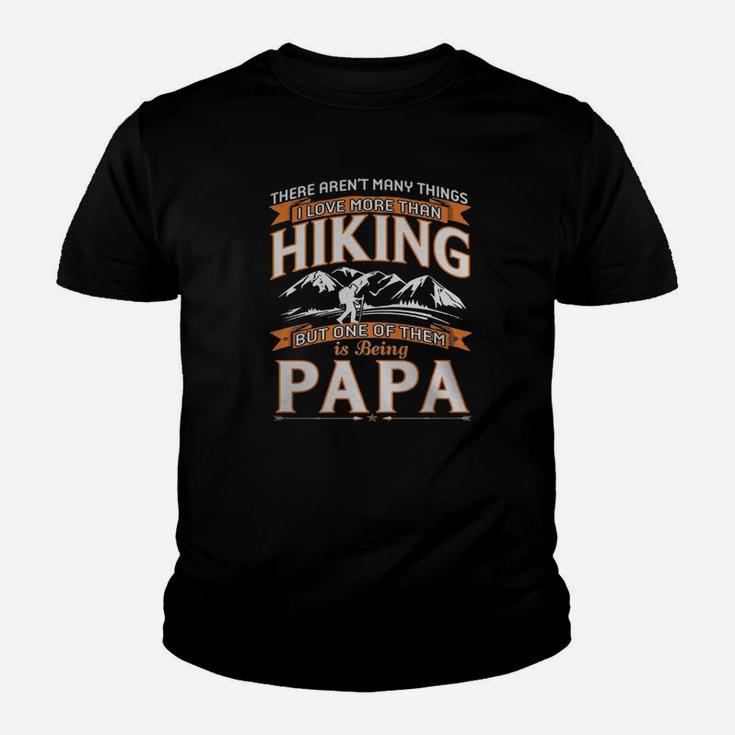 Hiking Papa, best christmas gifts for dad Kid T-Shirt