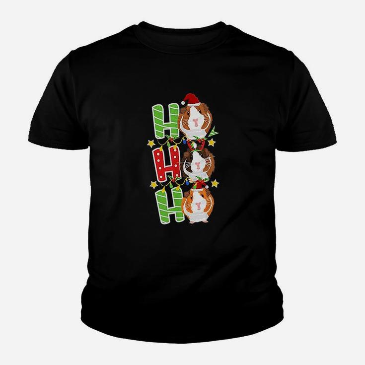 Ho Ho Ho Xmas Gift Christmas Guinea Kid T-Shirt