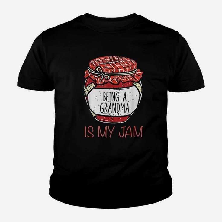 Homemade Jam Canning Jelly Canner Being A Grandma Is My Jam Kid T-Shirt