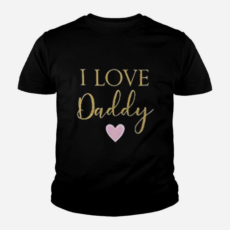 Hudson Baby I Love Daddy, best christmas gifts for dad Kid T-Shirt