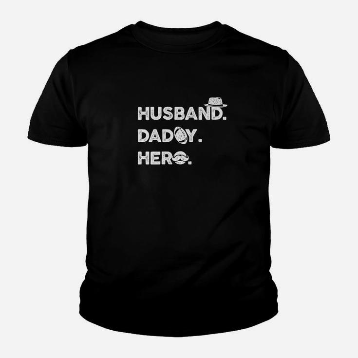 Husband Daddy Hero, best christmas gifts for dad Kid T-Shirt